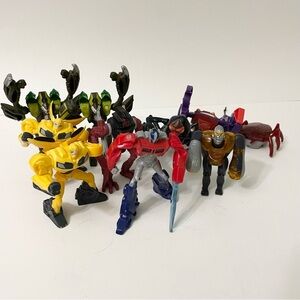 Lot of 10  Macdonalds Transformers Disney Treasure Planet Lego Bionicle Toys